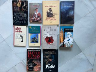 Libros Arturo Pérez Reverte