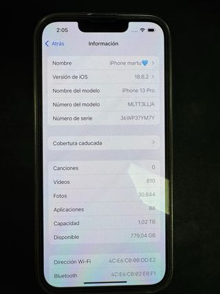 iPhone 13 Pro 1TB + fundas