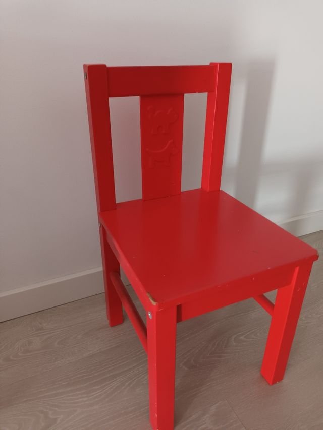 Mesa y silla infantil