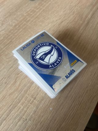 Lote de 214 cromos liga este 2025/2026