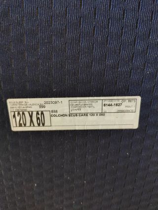 Cuna Ikea + Colchón Ecus Care