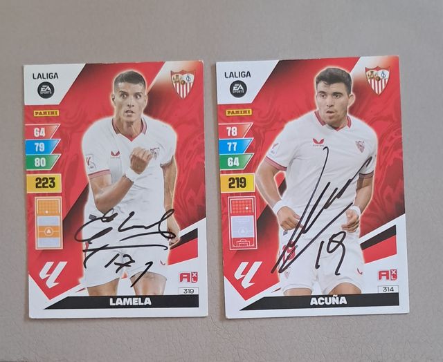 Cromos Panini LaLiga EA Sports Firmados