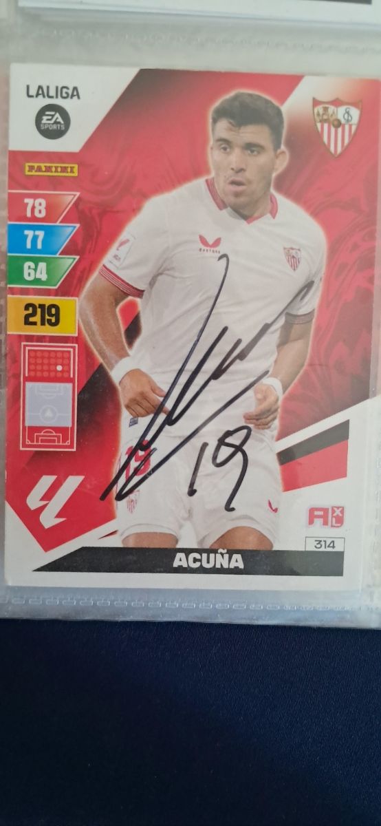 Cromos Panini LaLiga EA Sports Firmados
