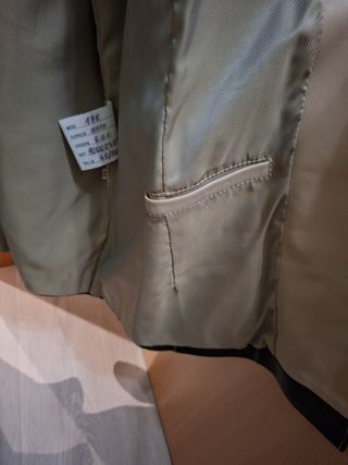 Americana chaqueta de piel, napa