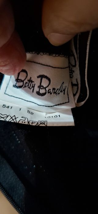 Gonna elegante nera con glitter