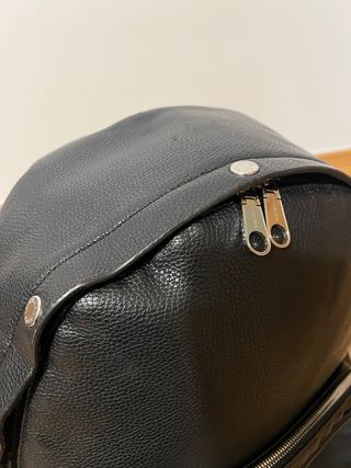 Mochila Calvin Klein Piel Negra