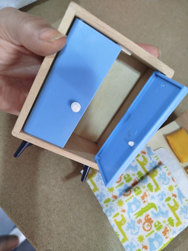 Mobiliário de brinquedo miniatura