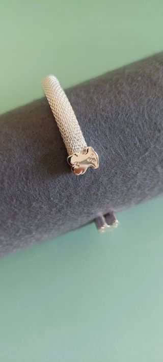 Pulsera Tous Mesh Plata Osito