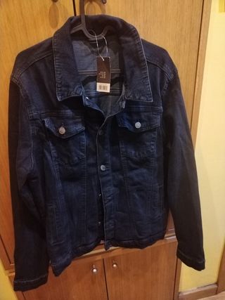 Cazadora vaquera azul Talla L