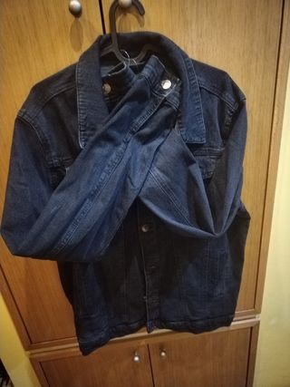Cazadora vaquera azul Talla L