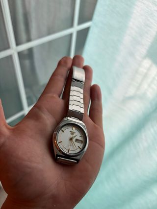 Reloj Seiko 5 Automático Oro/Plata