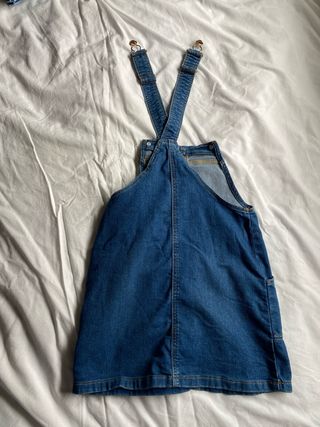 Vestido Peto Vaquero Azul