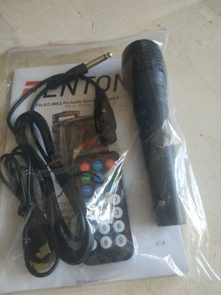 Altavoz Fenton FT8LED-MK2 Portátil