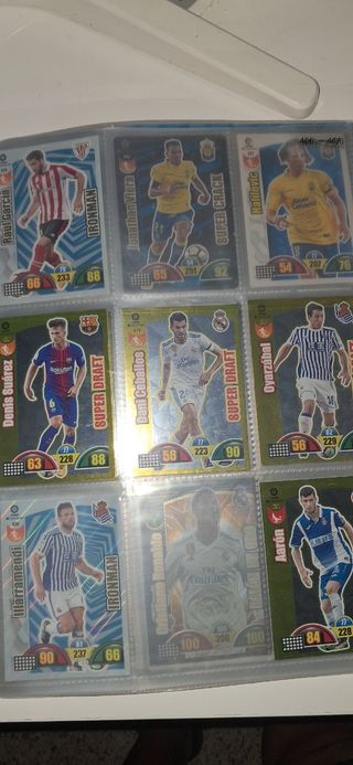Álbum cromos Adrenalyn LaLiga Santander 2017-18