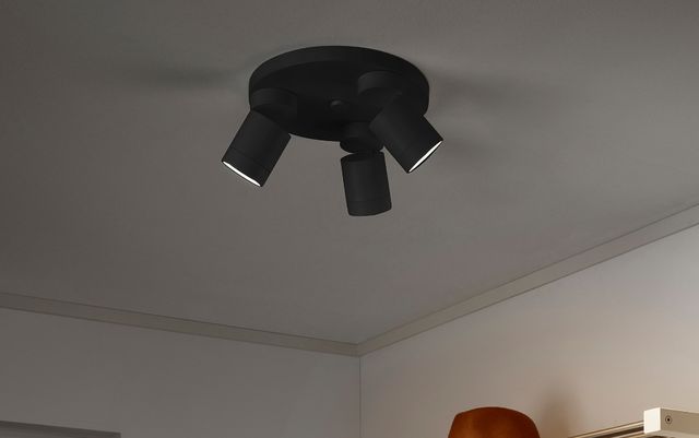 Foco Techo Ikea Negro Metal