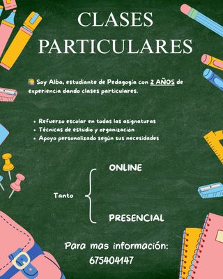 CLASES PARTICULARES