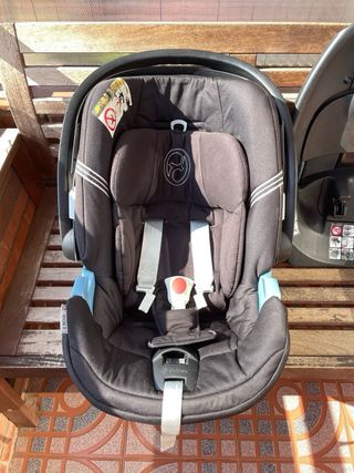 Cybex Aton 3 Silla Coche + Base 2-Fix grupo 0+