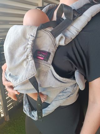 Mochila Porteo Emei Baby Easy Gris