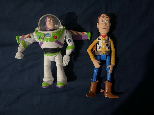 Lote Toy Story Woody y Buzz Interactivos