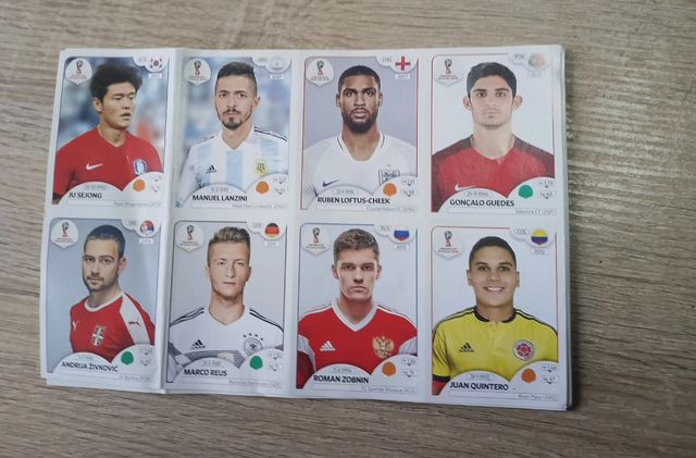 Lote 120 Cromos FIFA World Cup 2018 Panini