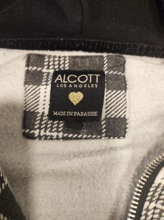 Felpa Alcott Cappuccio Taglia L 13-14 anni