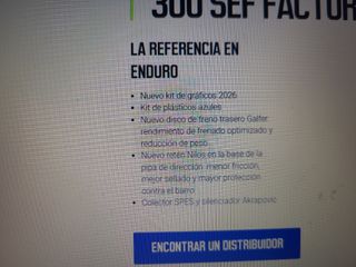 NOVEDAD SHERCO ENDURO 300 4T 2.026