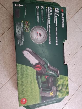 Mini sierra recargable Parkside 20V