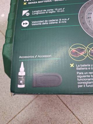 Mini sierra recargable Parkside 20V