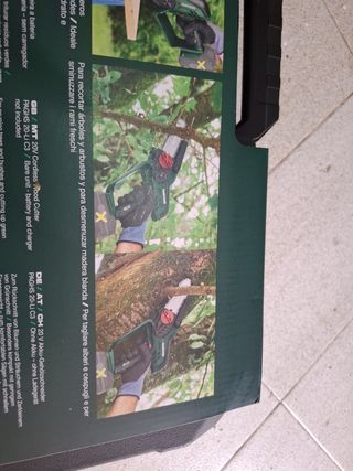 Mini sierra recargable Parkside 20V