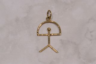 COLGANTE INDALO, ORO 18K/0.8g