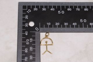 COLGANTE INDALO, ORO 18K/0.8g