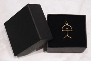 COLGANTE INDALO, ORO 18K/0.8g