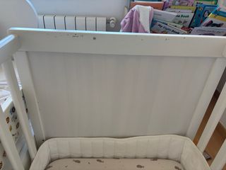 Cuna Ikea Sundvik y colchón Skönast
