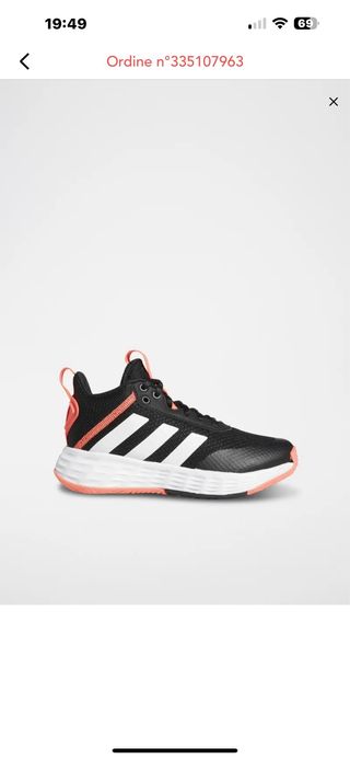 Adidas Ownthegame 2.0 K Sneakers Nero Arancio