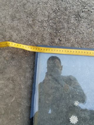 vetro usato per finestra a tetto 58cm x 102cm €17