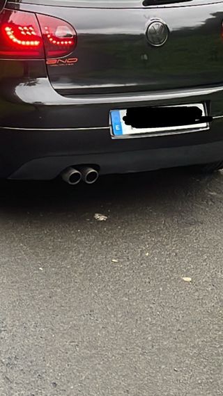 Parachoques trasero Golf GTI 5
