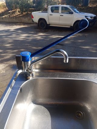 Fregadero industrial completo