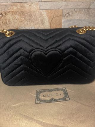 borsa nuova Mao usata nera in velluto 