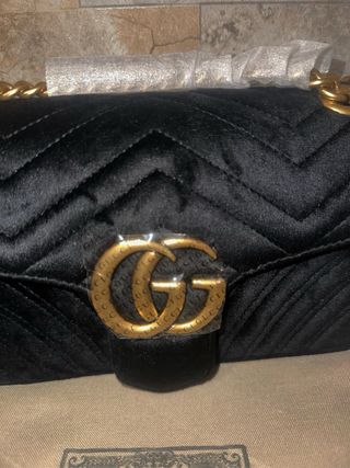 borsa nuova Mao usata nera in velluto 
