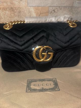 borsa nuova Mao usata nera in velluto 