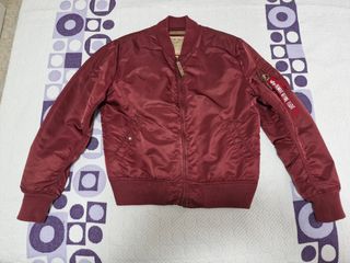 Chaqueta Alpha Industries MA-1 VF 59 Roja L