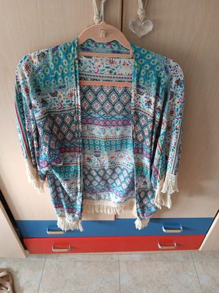 Kimono estampado talla única