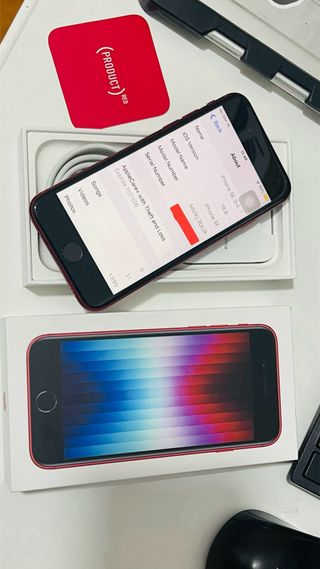 iPhone SE 2022 Rosso 3a Gen