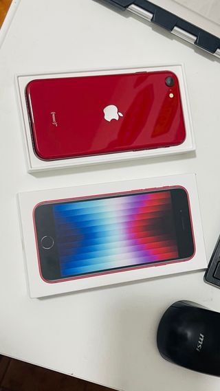 iPhone SE 2022 Rosso 3a Gen