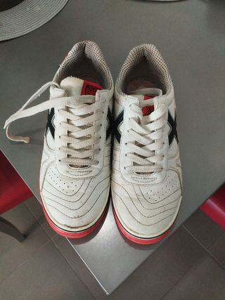 Zapatillas Munich Hombre Blancas y Rojas