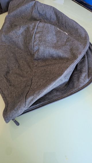 capota bugaboo bee 5 gris  extensible con ventilac