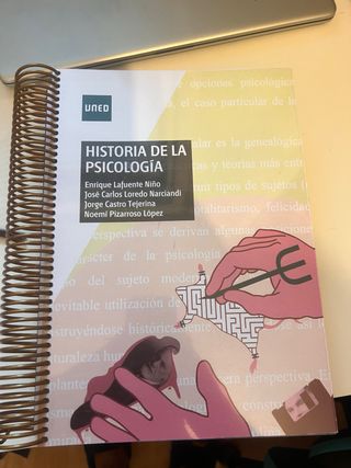 Libro de Historia de la Psicología.