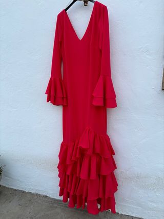 Traje de flamenca