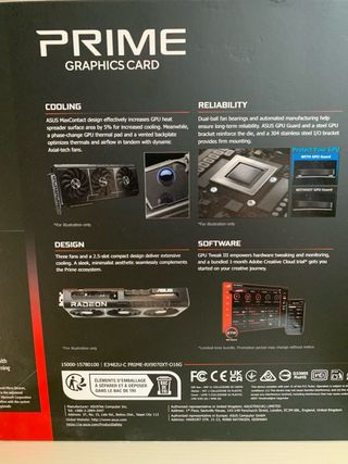 ASUS Radeon RX 9070 XT PRIME OC 16GB
