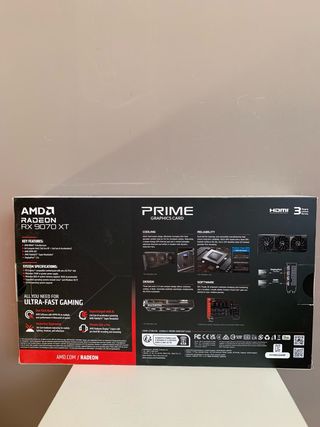 ASUS Radeon RX 9070 XT PRIME OC 16GB